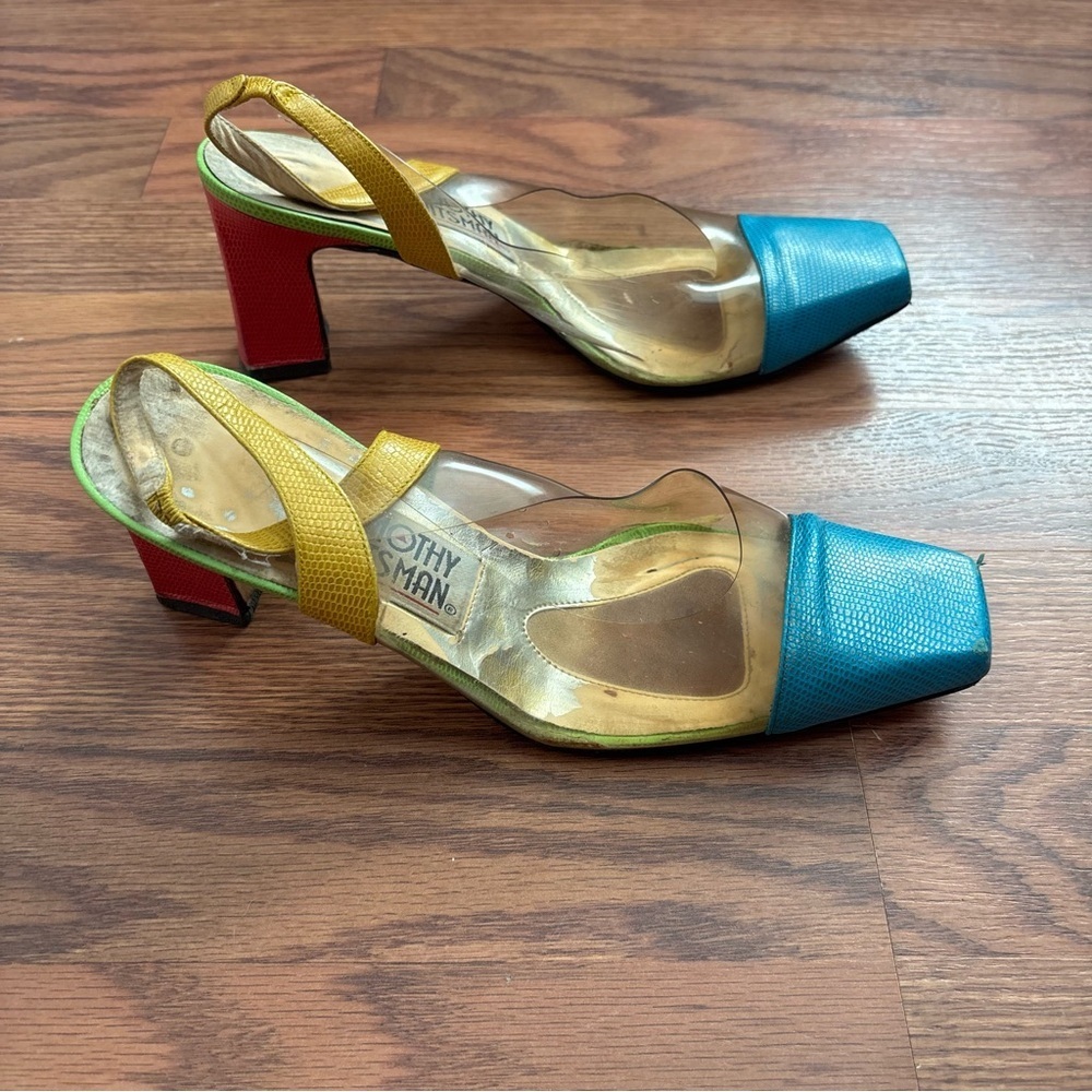 Vintage timothy hitsman heels - Picture 4 of 5